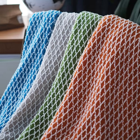 Diamond Knit Throw