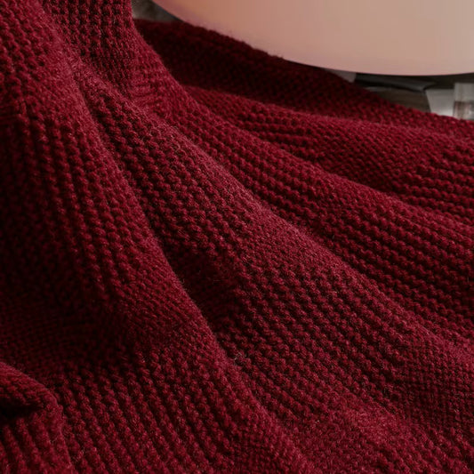 Diamond Knit Throw