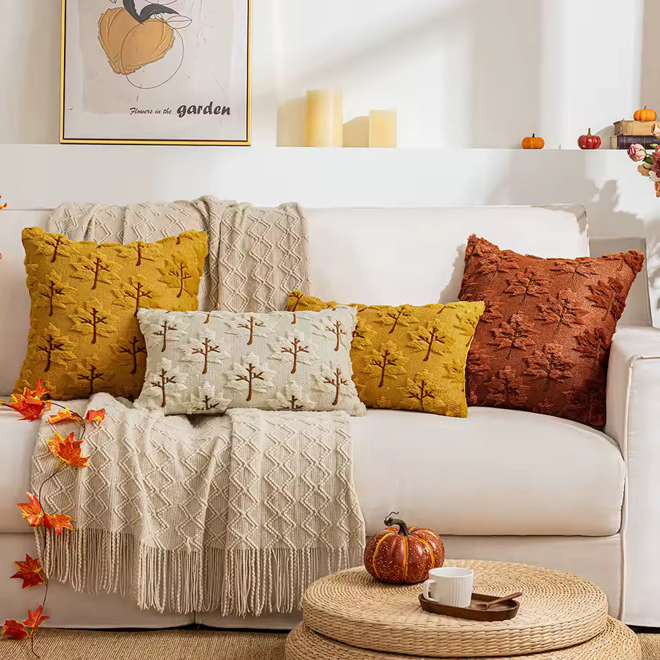 Maple Tree Decorative Cushion Cover